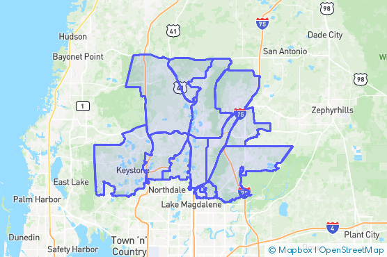 Service Area Map