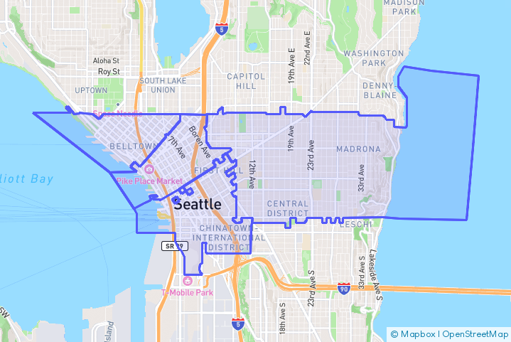 Service Area Map