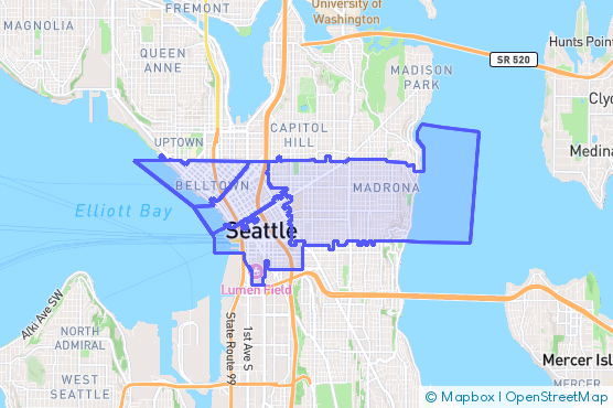 Service Area Map