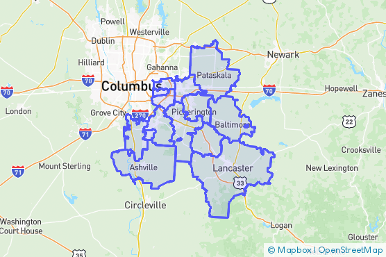 Service Area Map