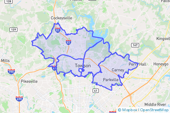 Service Area Map
