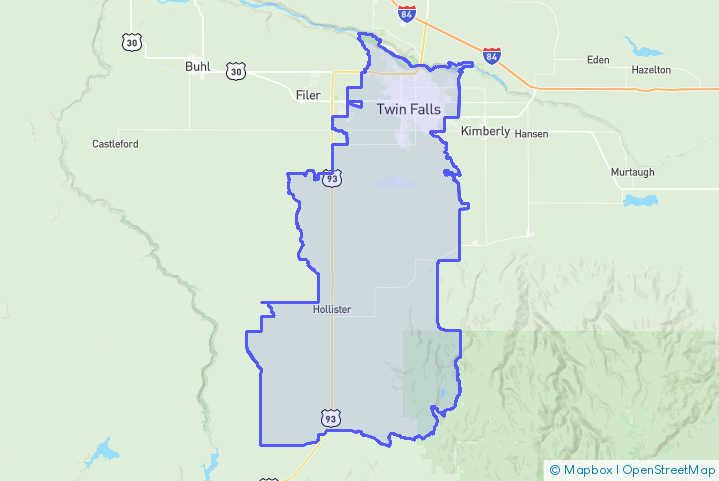Service Area Map