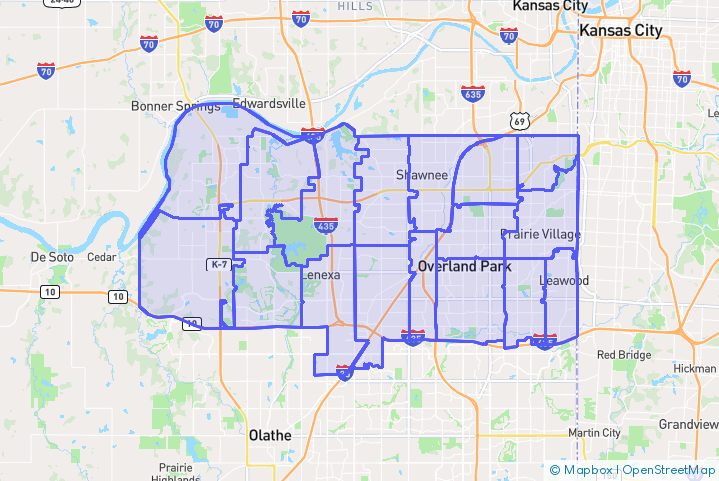 Service Area Map