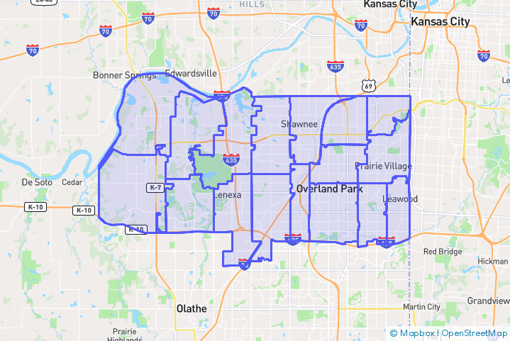 Service Area Map