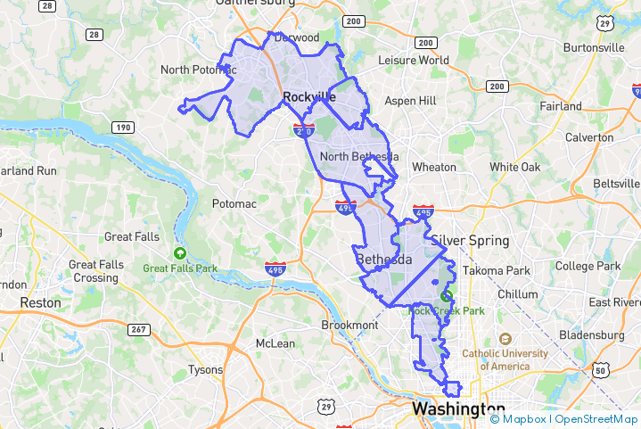 Service Area Map