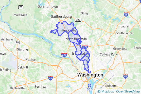 Service Area Map