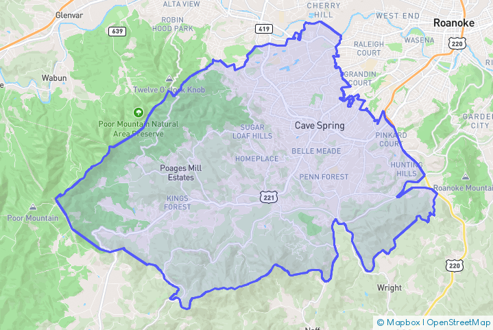 Service Area Map