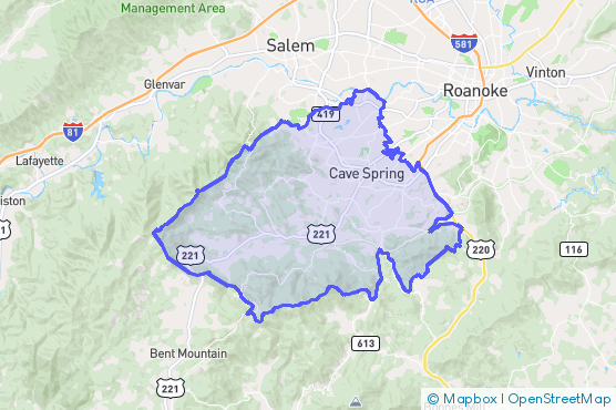 Service Area Map
