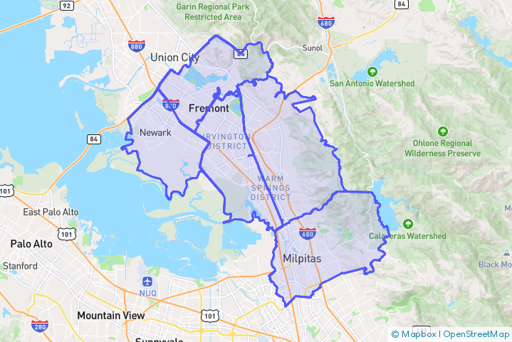 Service Area Map