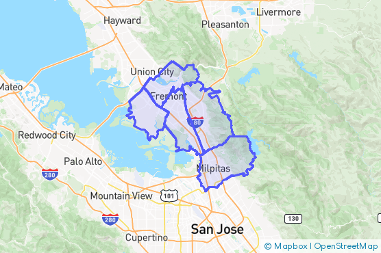 Service Area Map