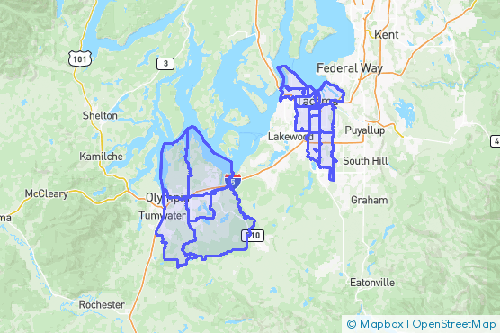 Service Area Map