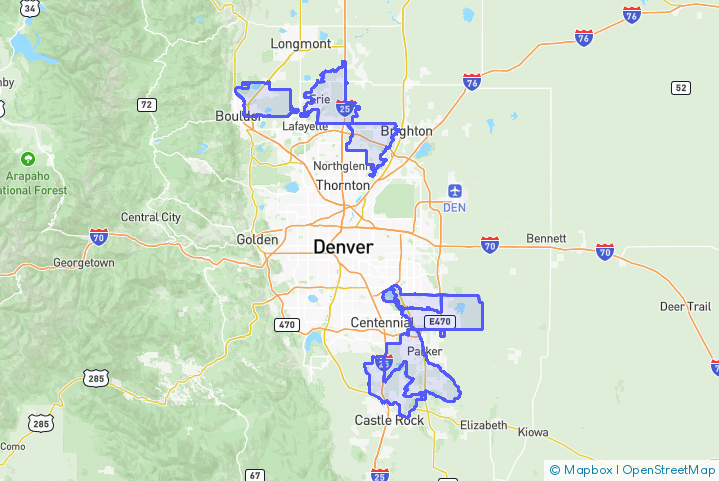 Service Area Map