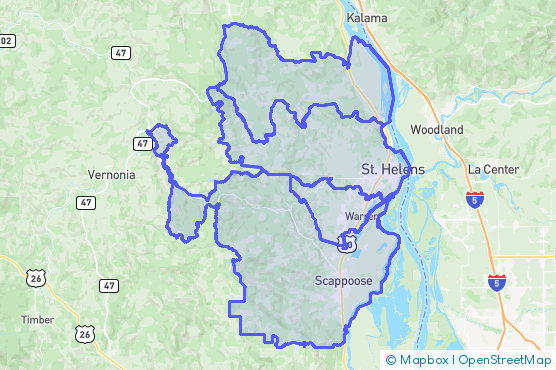 Service Area Map