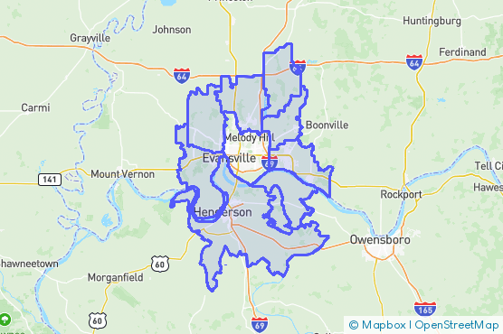 Service Area Map
