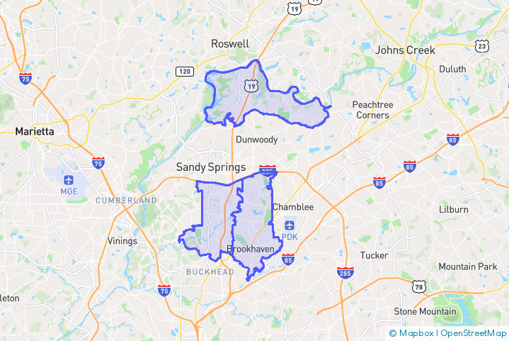 Service Area Map