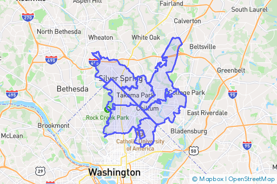 Service Area Map