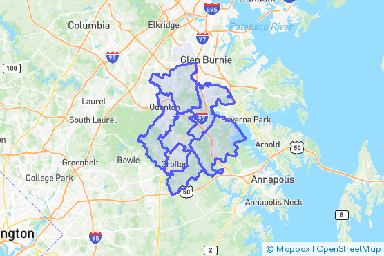 Service Area Map