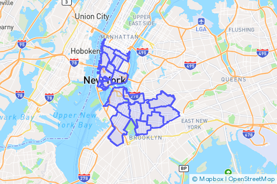 Service Area Map