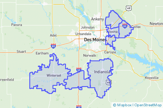 Service Area Map