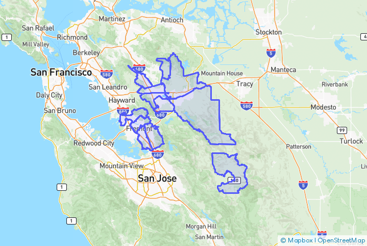 Service Area Map