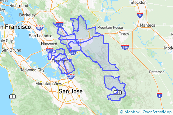 Service Area Map