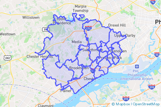 Service Area Map