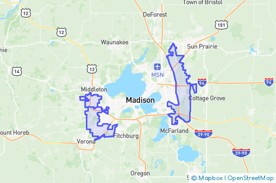 Service Area Map