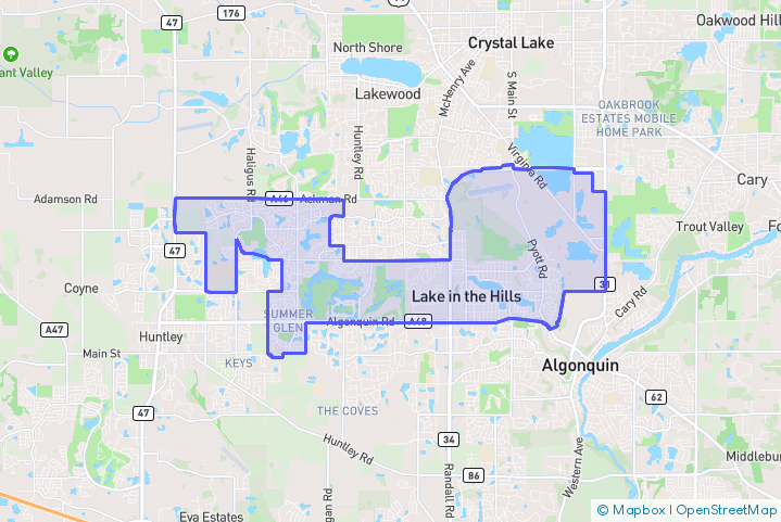 Service Area Map