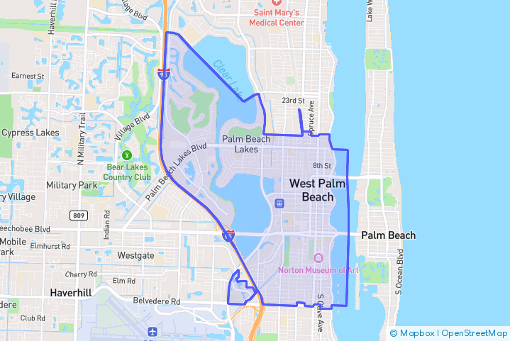 Service Area Map