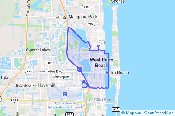 Service Area Map