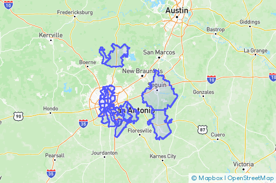 Service Area Map