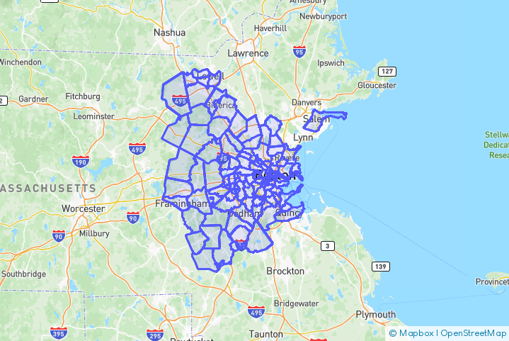 Service Area Map