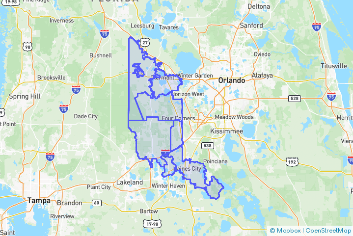 Service Area Map