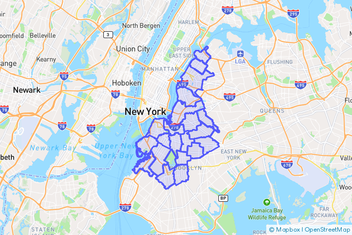 Service Area Map