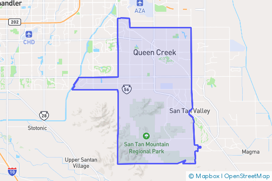 Service Area Map