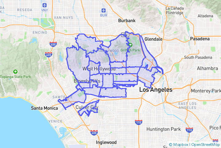 Service Area Map