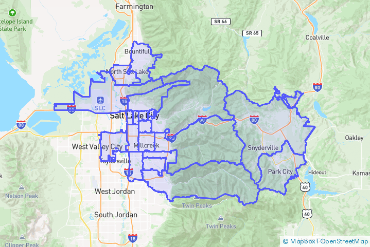 Service Area Map
