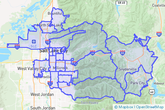 Service Area Map