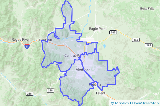 Service Area Map