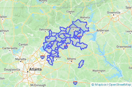 Service Area Map