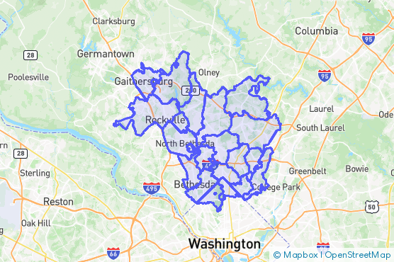 Service Area Map