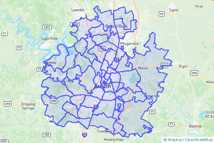 Service Area Map
