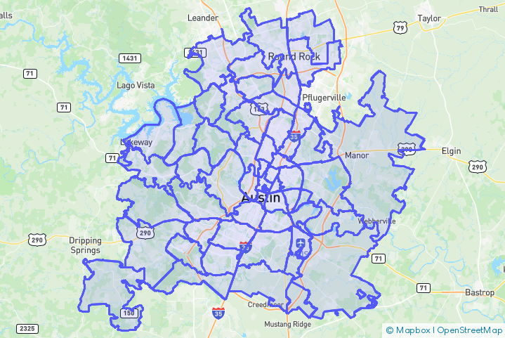 Service Area Map