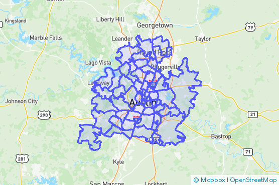 Service Area Map
