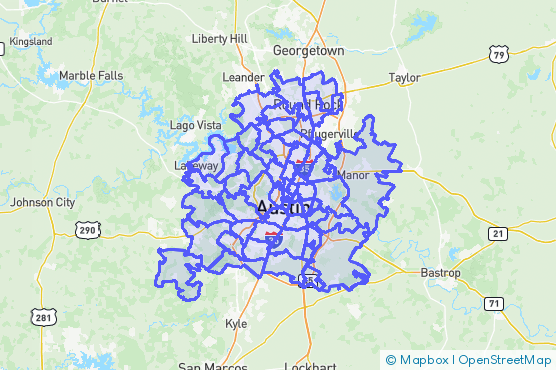 Service Area Map