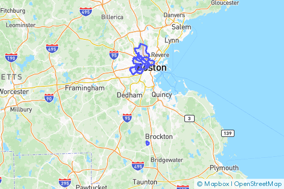 Service Area Map