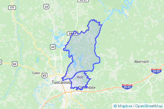 Service Area Map
