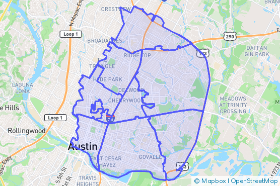Service Area Map