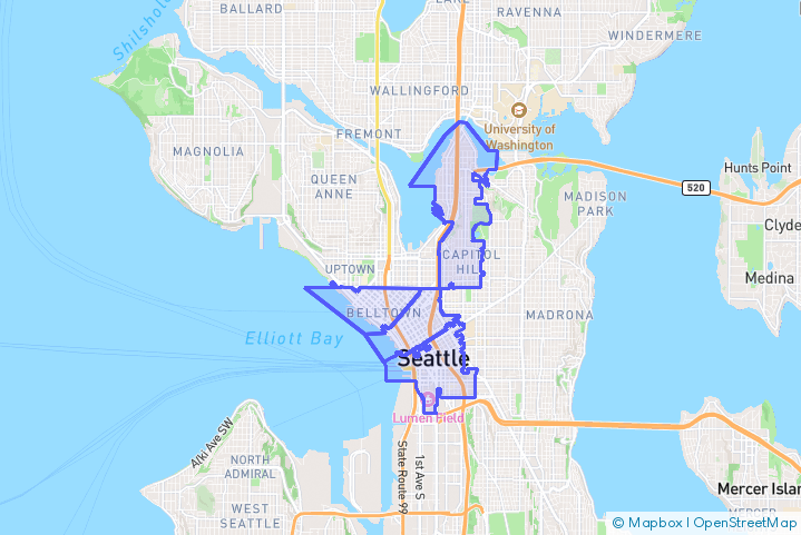 Service Area Map