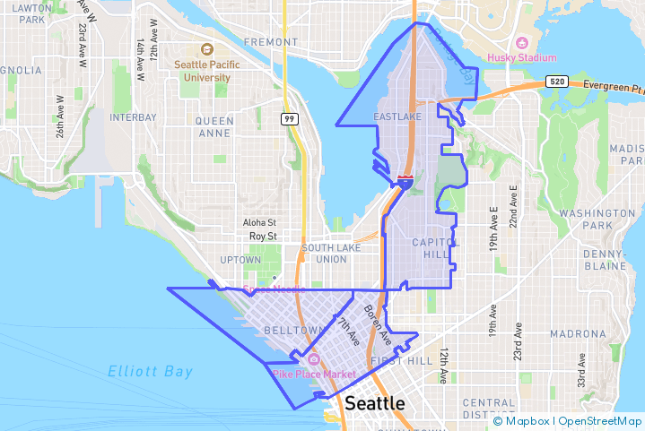 Service Area Map